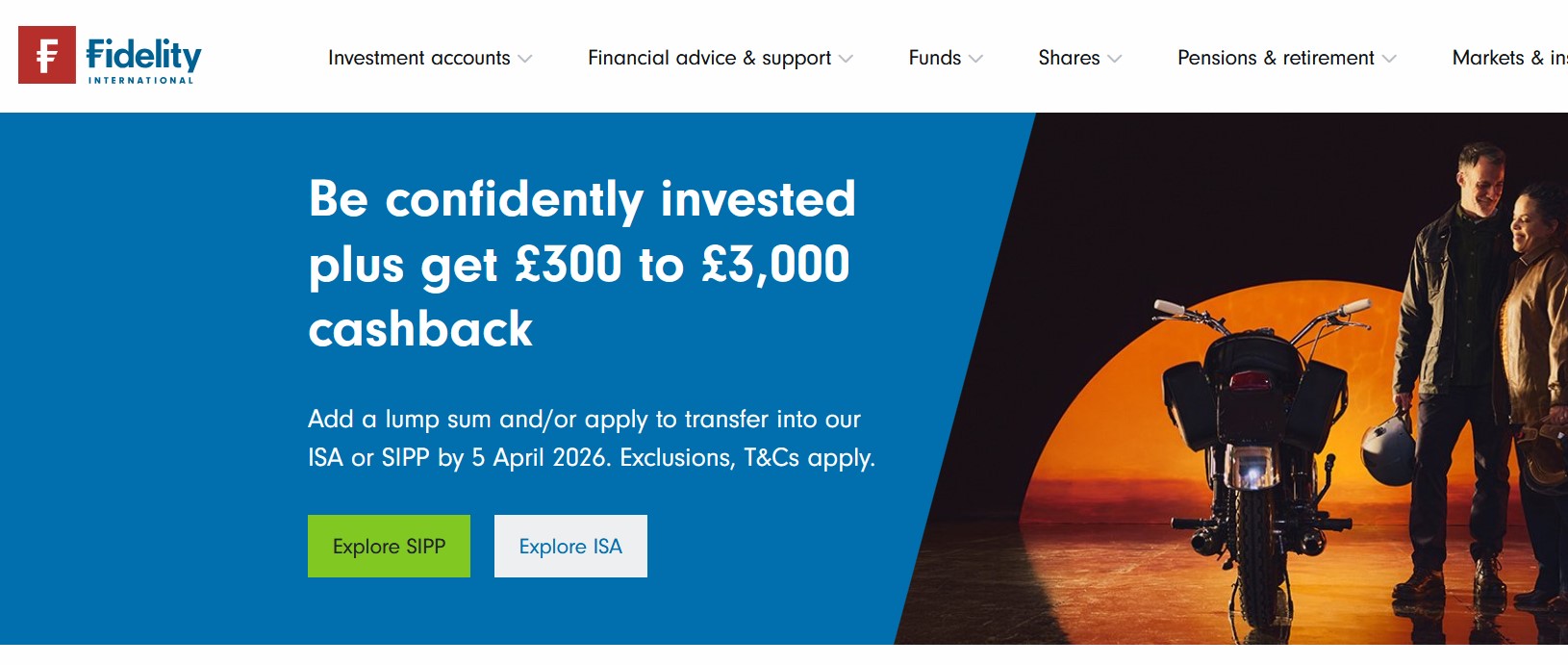 Scammers were copying some details of the official Fidelity website to try to fool people.