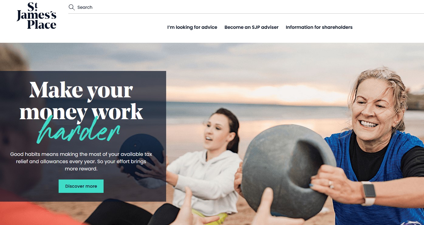 St James's Place's website