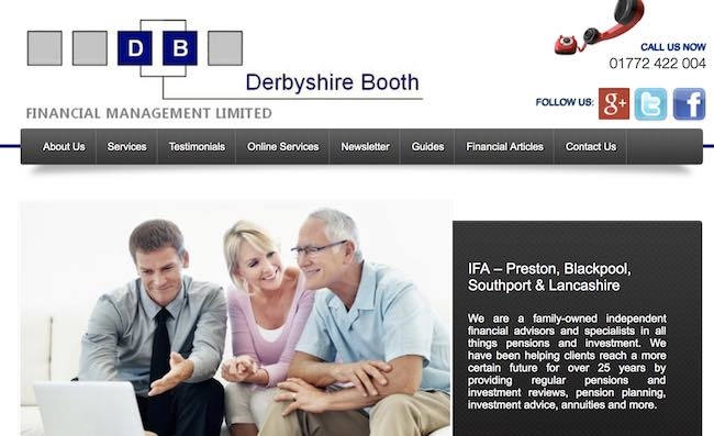 Derbyshire Booth website