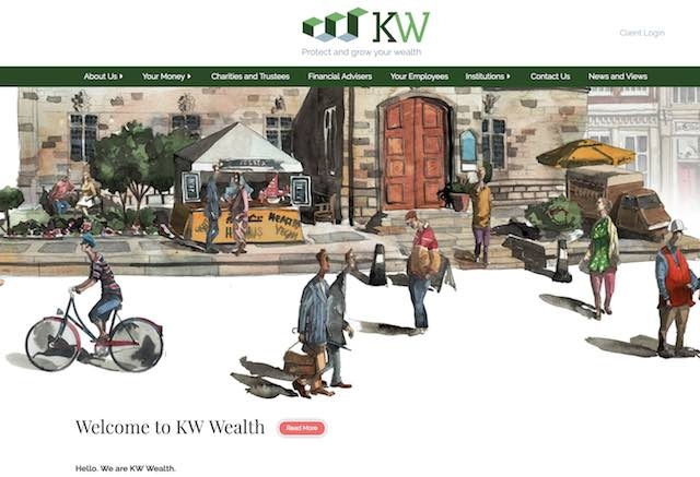 KW Wealth website