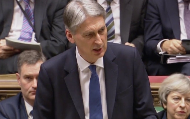 Chancellor Philip Hammond