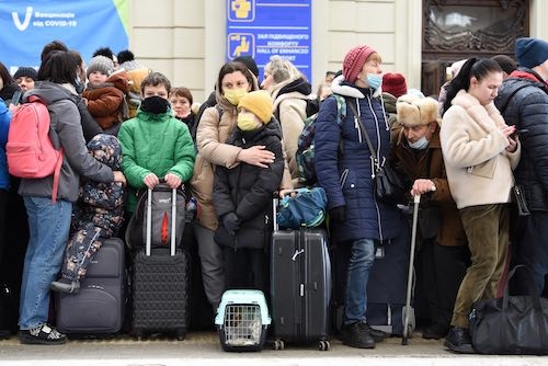 Ukrainian refugees