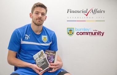 Burnley FC's Lukas Jutkiewicz supports Financial Affairs' bid