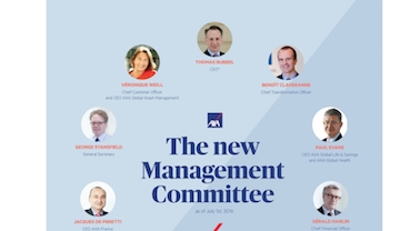 Axa website shows new committee