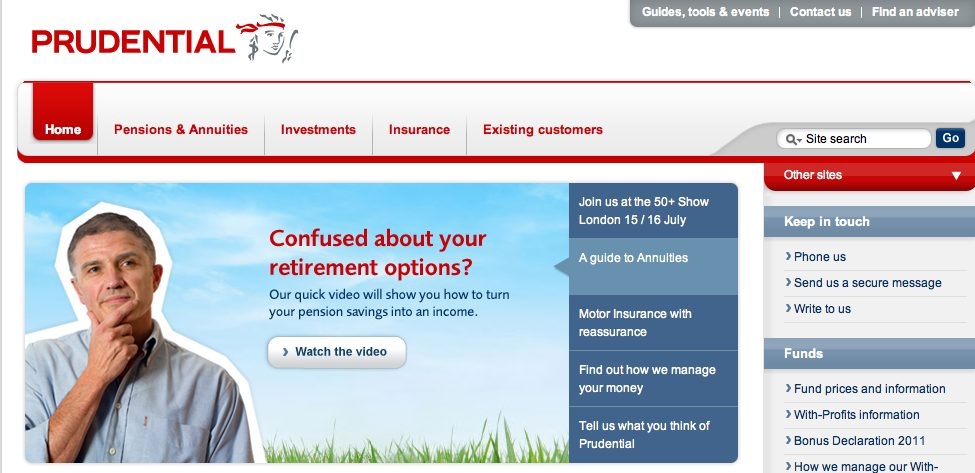 Prudential website