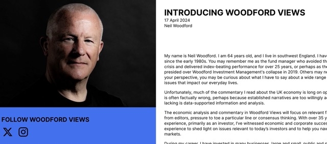 Woodford Views website