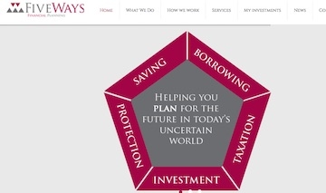 FiveWays' website