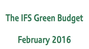 The IFS Green Budget report