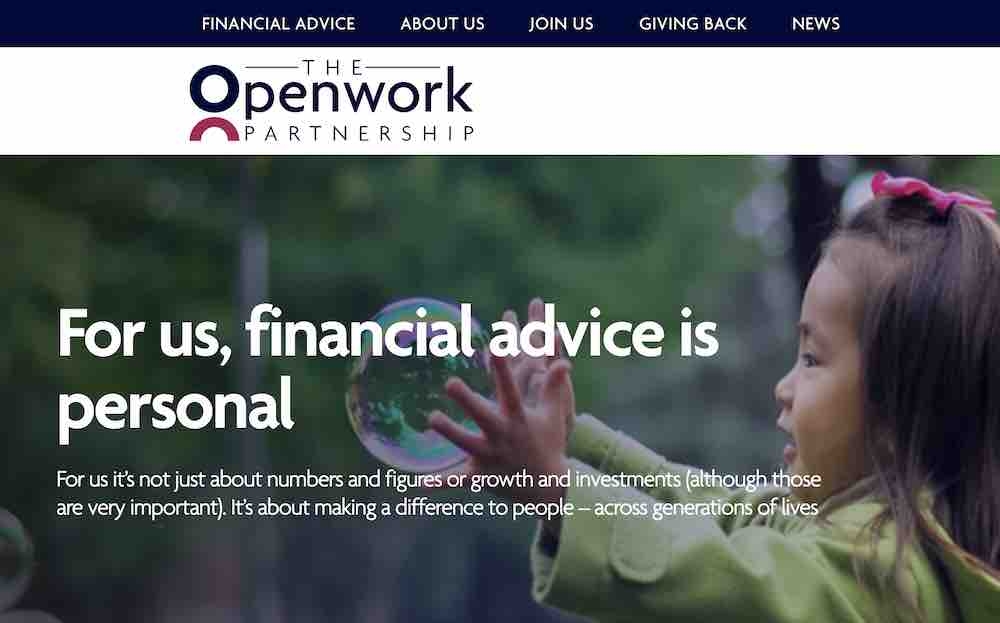 The Openwork Partnerhip's website