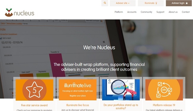 Nucleus' website