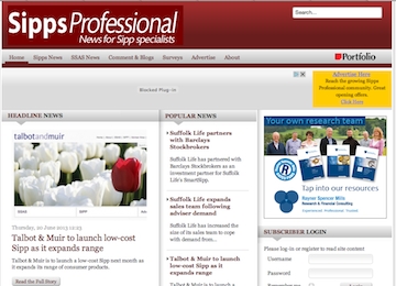 Sipps Professional website.