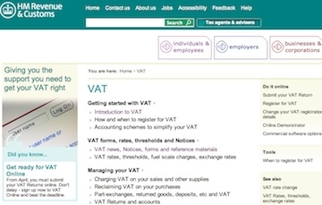 HMRC website