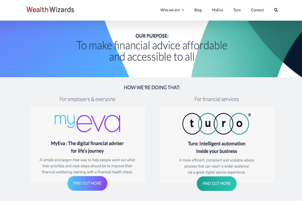 Wealth Wizards' website