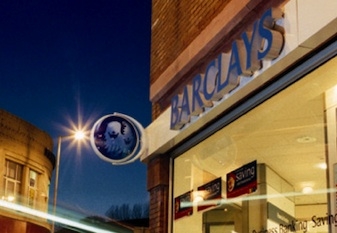 A Barclays branch