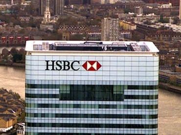 London's HSBC building