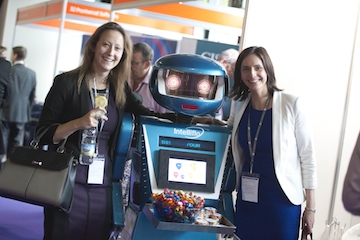 Intelliflo's robot at the 2015 IFP Conference