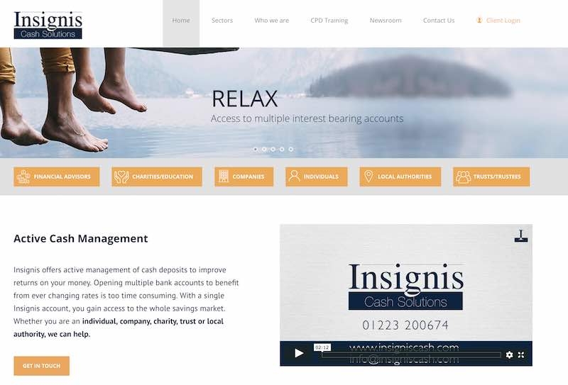 Insignis website