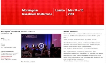 Morningstar conference