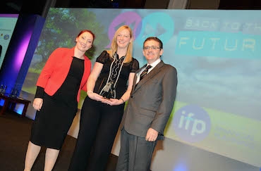 Gemma Siddle CFPcm was  last year's winner at The IFP Conference 2013