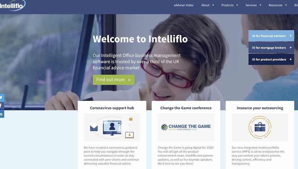 Intelliflo website