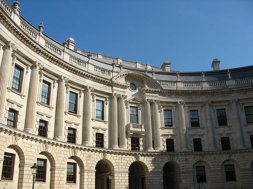 The UK Treasury building