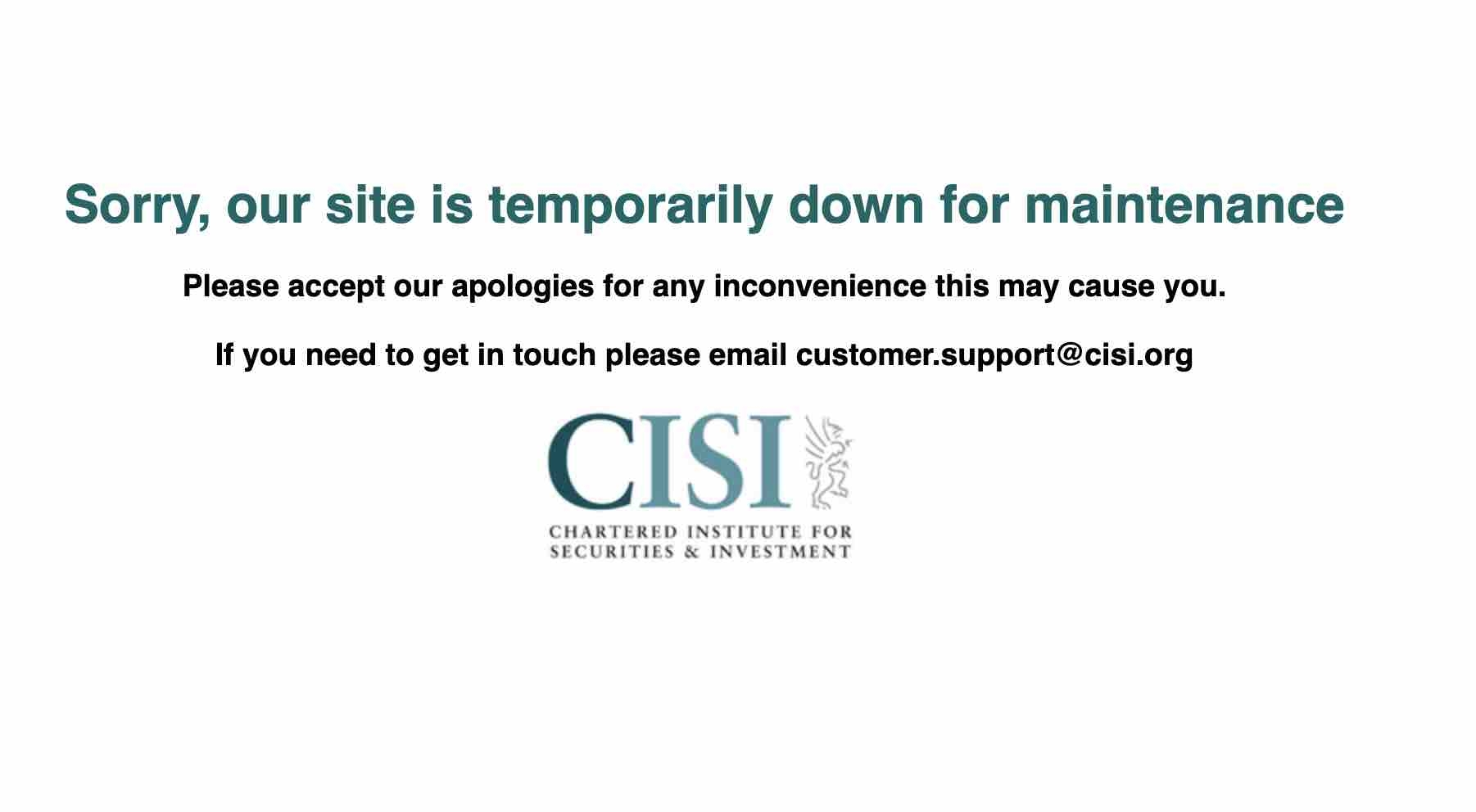 CISI website today