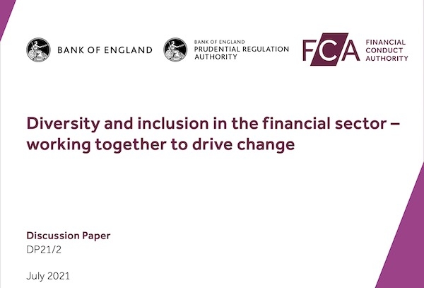 FCA Discussion Paper on Diversity