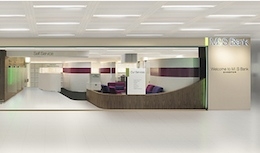 Proposed interior of M&S Bank branch