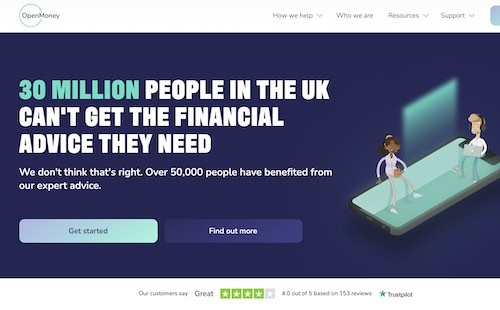 OpenMoney website