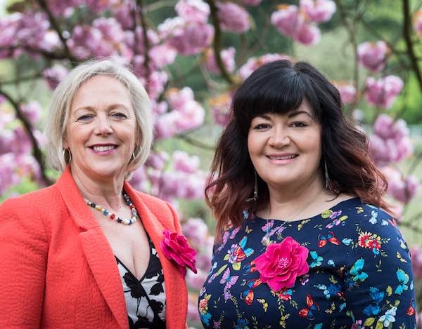 Gretchen Betts (left) with Magenta co-founder Julie Lord