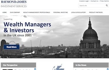 Raymond James' website