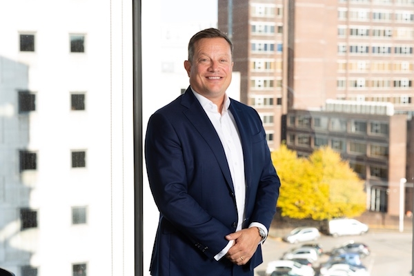 Pareto Financial Planning managing director John Stevenson at the firm's new headquarters