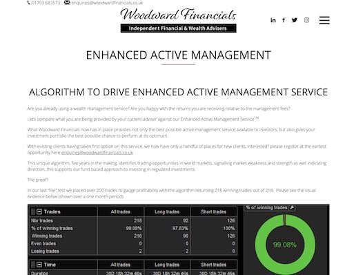 Woodward Financials