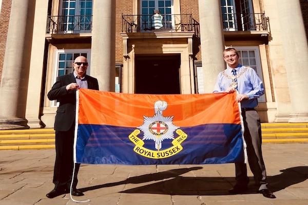 MHA Carpenter Box First World War flag