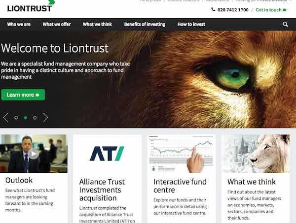 Liontrust website