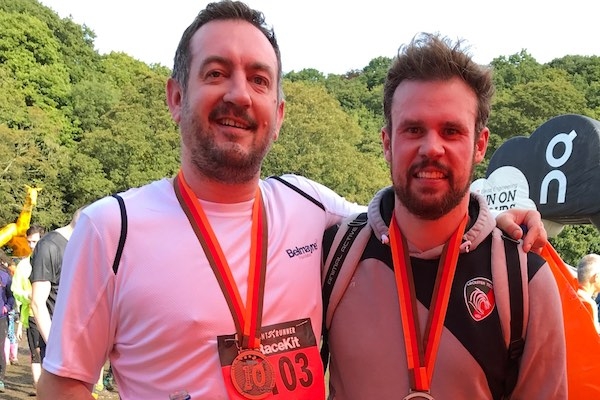 Belmayne partners, Jon Stevens and Martin Birch took on the Sheffield Ten 10 Ten for the firm’s chosen charities