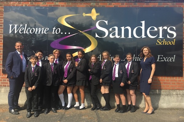 Cervello financial education at Sanders School