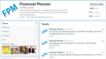 Financial Planner's Twitter feed @FPM_Online