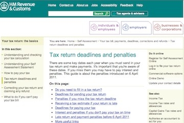 HMRC website