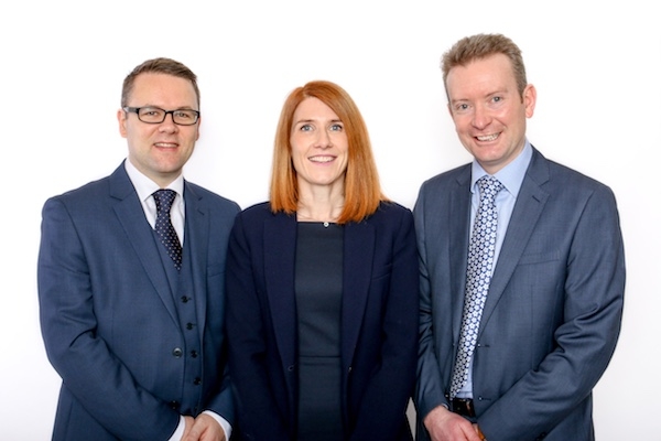 Kevin Wood, Kirsty Watson, Allan Sillars of Watson Wood Financial Planning