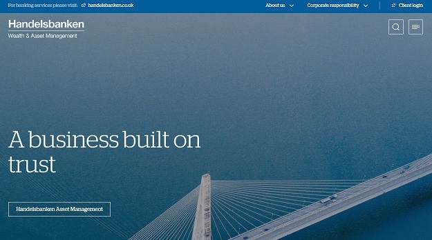 Handelsbanken Wealth & Asset Management website