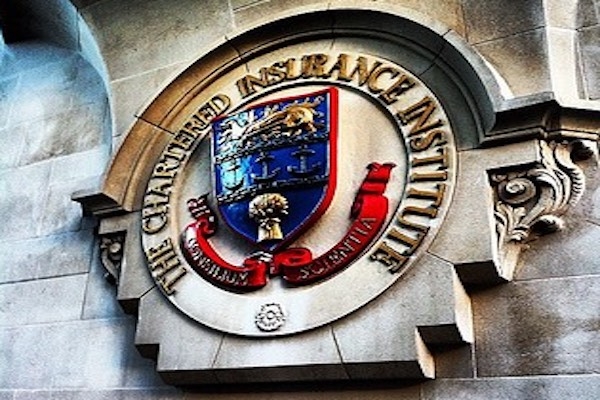 CII crest at Aldermanbury Insurance Hall, London