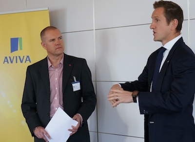 IFP chief executive Steve Gazzard CFPCM (left) at last year's event