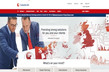 Canada Life website