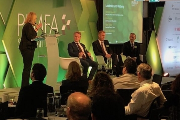 Paul Feeney (on the right of the panel) at the PIMFA Summit