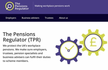 The Pension Regulator&#039;s website