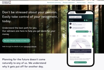 Pension Potential website