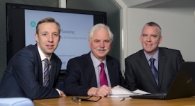 L-R David Gow, Sandy Robertson, Keith Mackie