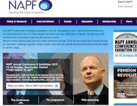 National Association of Pension Funds&#039; website