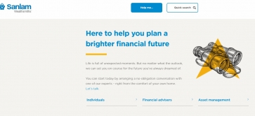 Sanlam&#039;s website